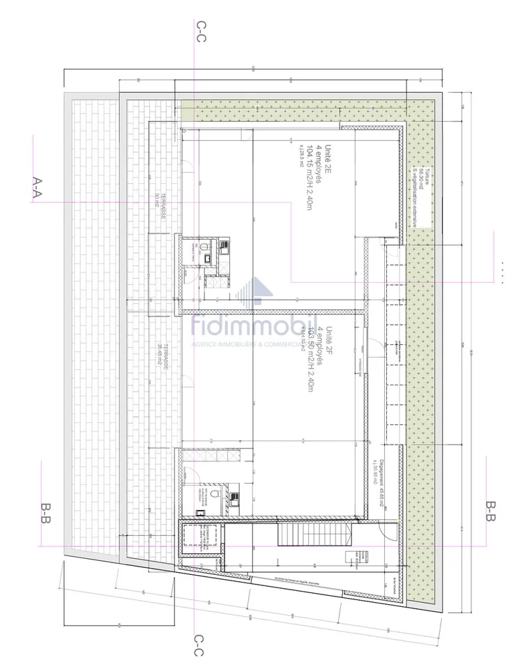 Modulare Gewerbeflächen, Büro- und Handwerksflächen