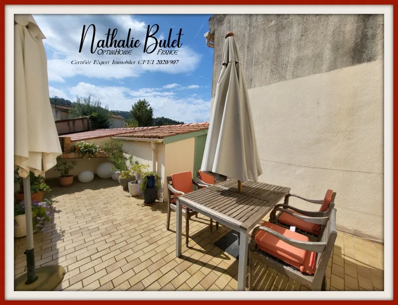 APPARTEMENT T3 AVEC TERRASSE À SAINT-CHINIAN - CENTRE-VILLAGE, AU