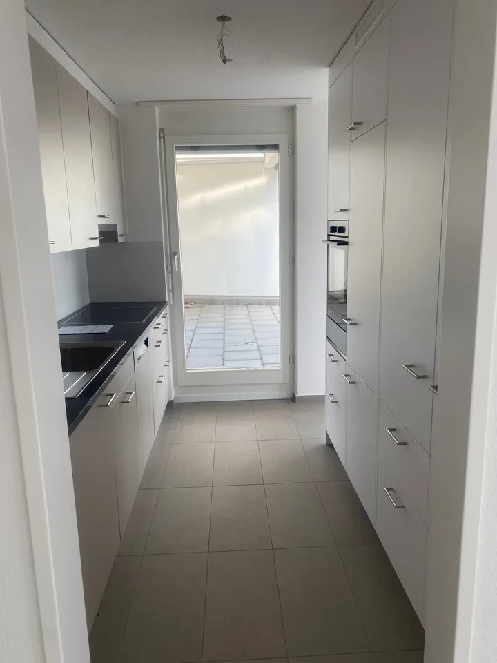 Renovierte 3,5-Zimmer-Attika-Wohnung mit grosser Terrasse