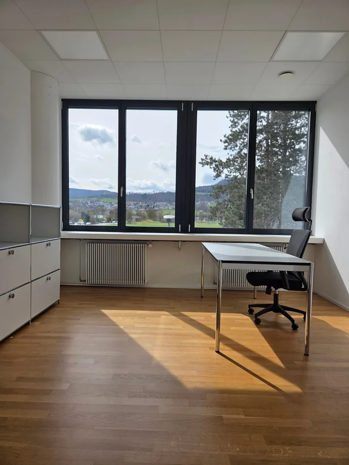 Helles Büro im Coworking P201 in Aesch
