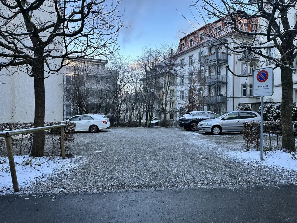 Parkplatz Nähe Kreuzbleiche St. Gallen