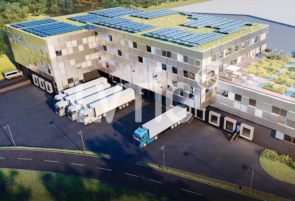 Edificio industriale, uffici di 9500 m2 divisibili a Bussigny-Lausanne