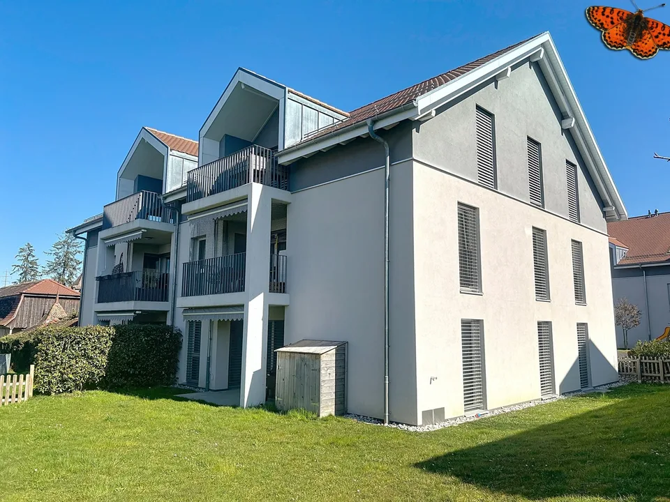 3 ½ pièces - Meublé avec balcon !