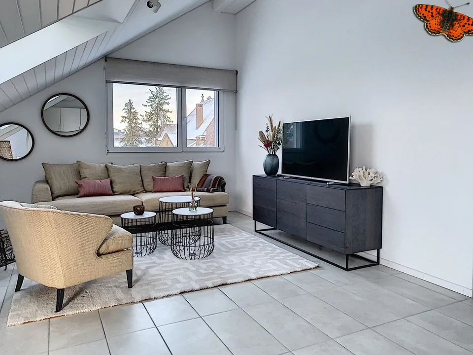 3 ½ pièces - Meublé avec balcon !