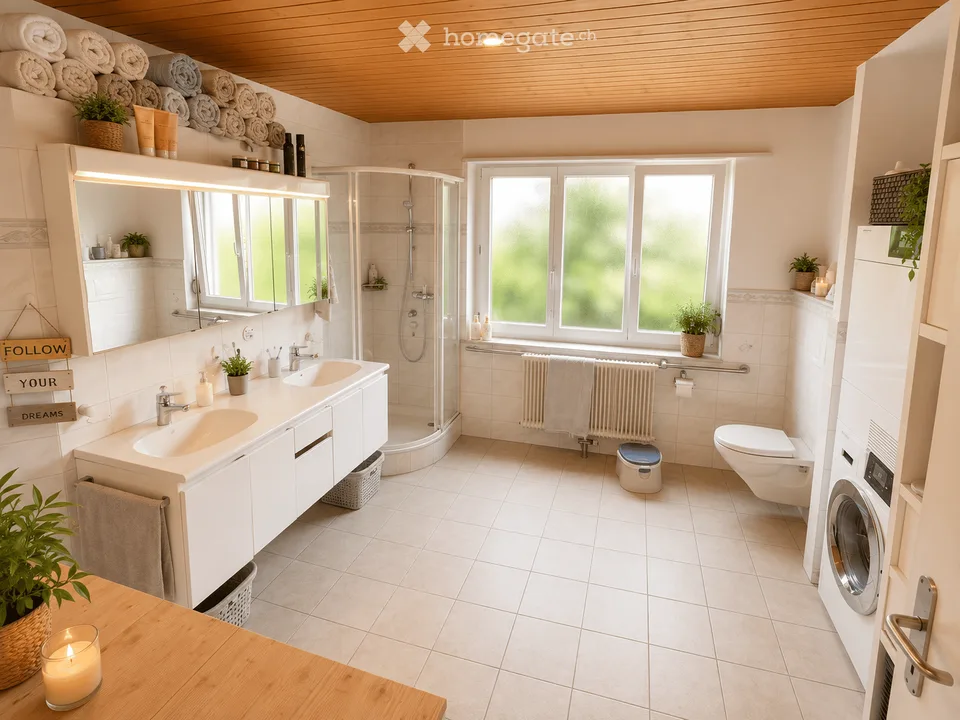 Vivere con una panoramica – appartamento spazioso di 5½ locali a Rieden SG