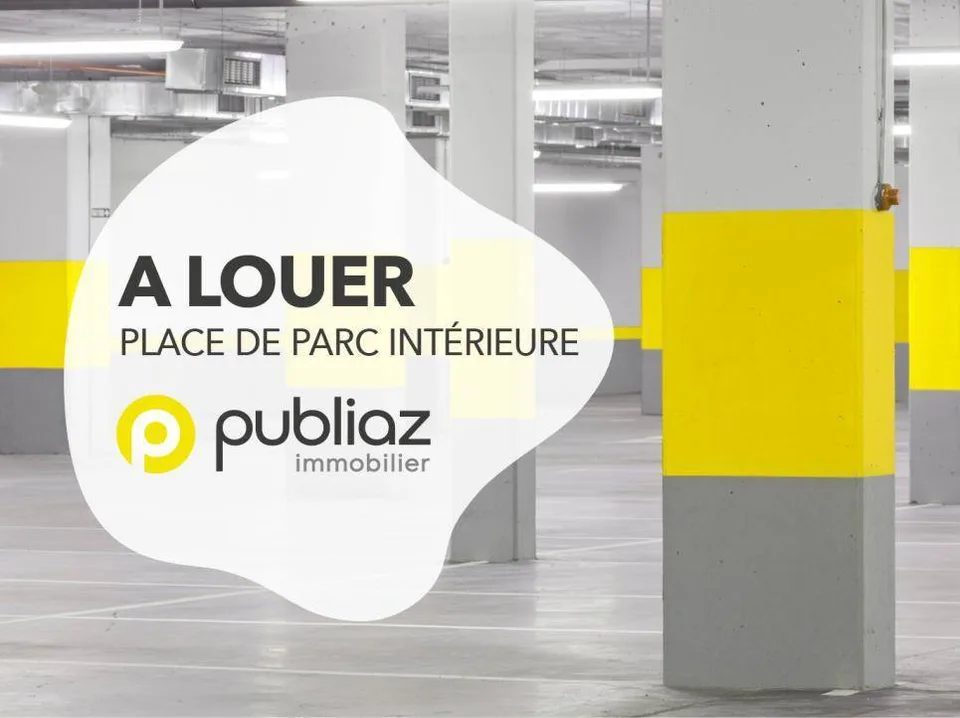 Place de parc disponible dans garage souterrain