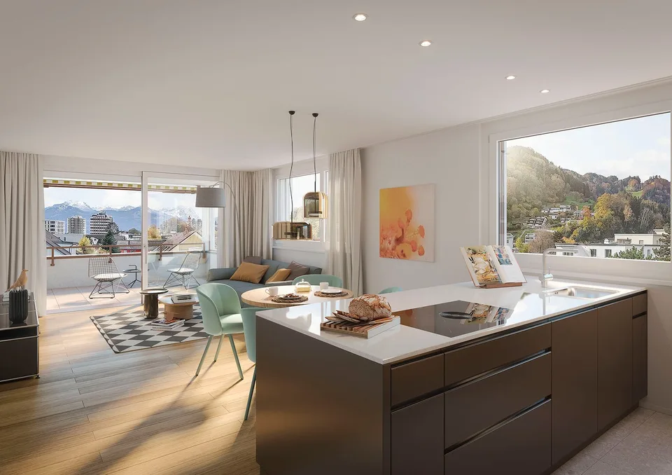 Construction neuve - Appartements modernes 2,5 pièces avec balcon à Heerbrugg – photo 7 sur 7
