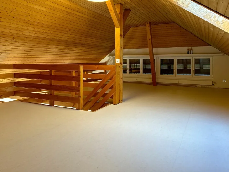 Appartement de mansarde rénové 4 1/2 pièces avec galerie