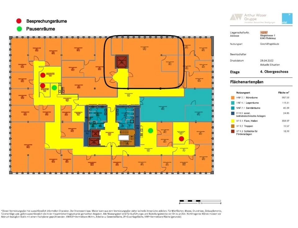 Attractive office space in Rotkreuz