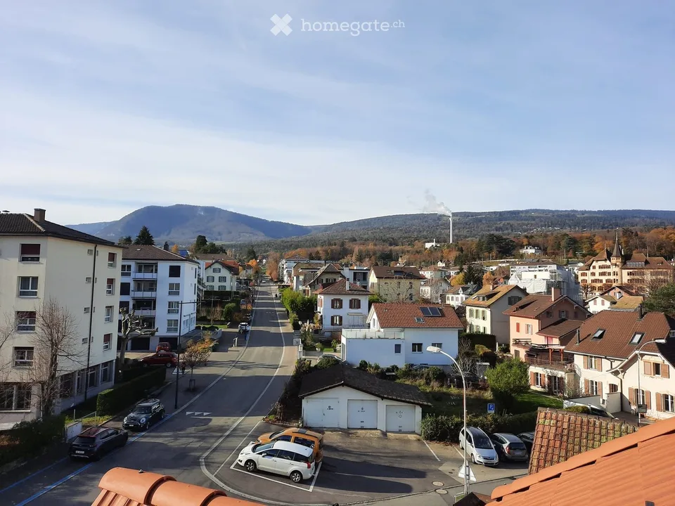 Charming apartment in the center of Colombier