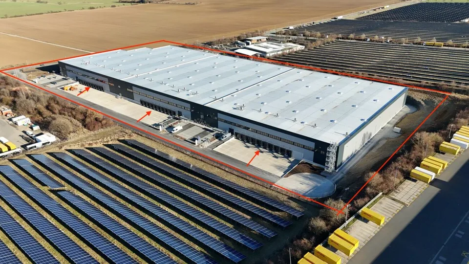Deutschland - Neubau "Logistikpark "Nohra" in Thüringen bei Erfurth gelegen Kopie