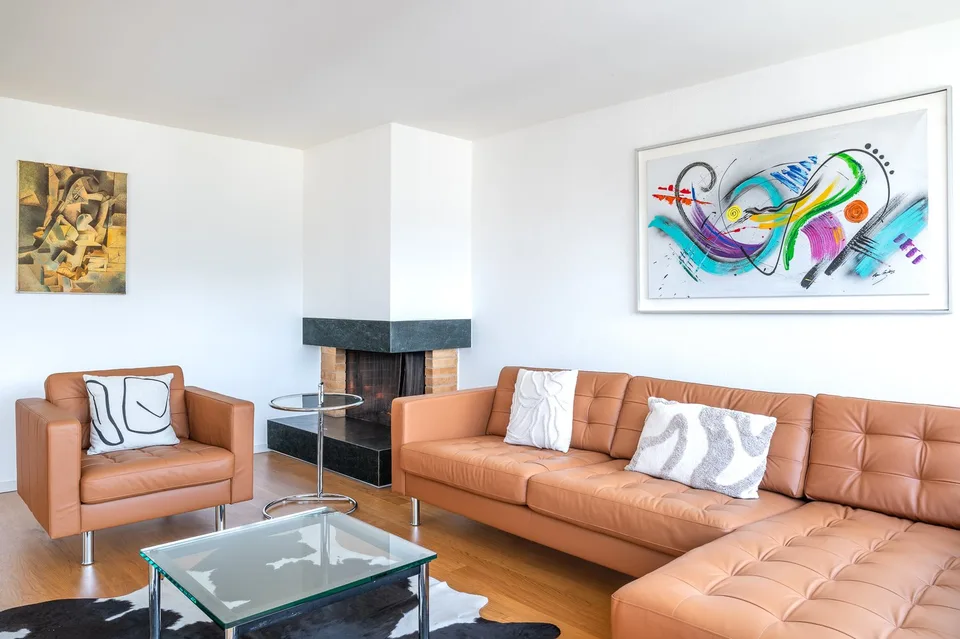 Modern 4.5-room apartment with mountain and lake view in Lucerne