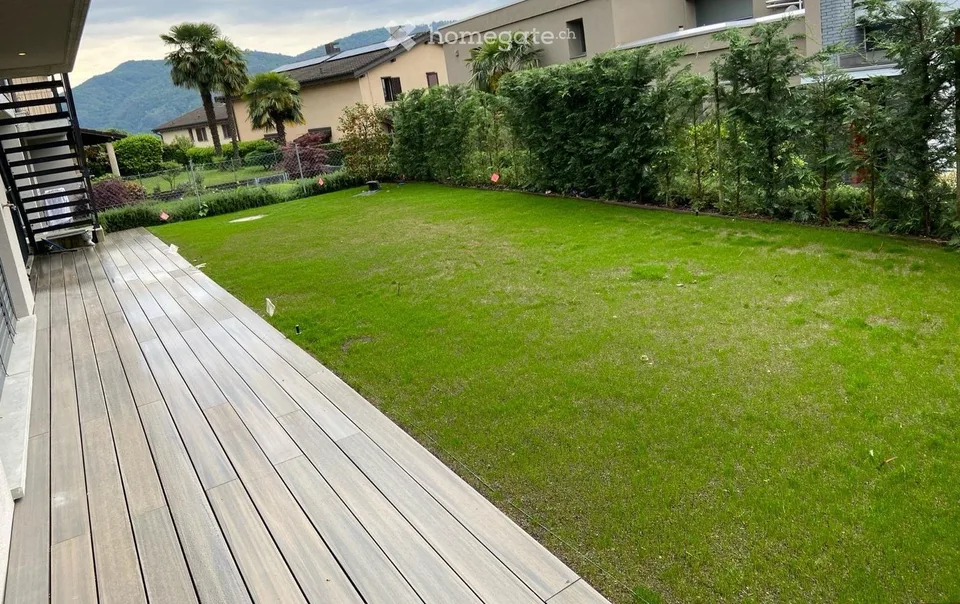Appartamento moderno al pian terreno 3.5 locali con giardino