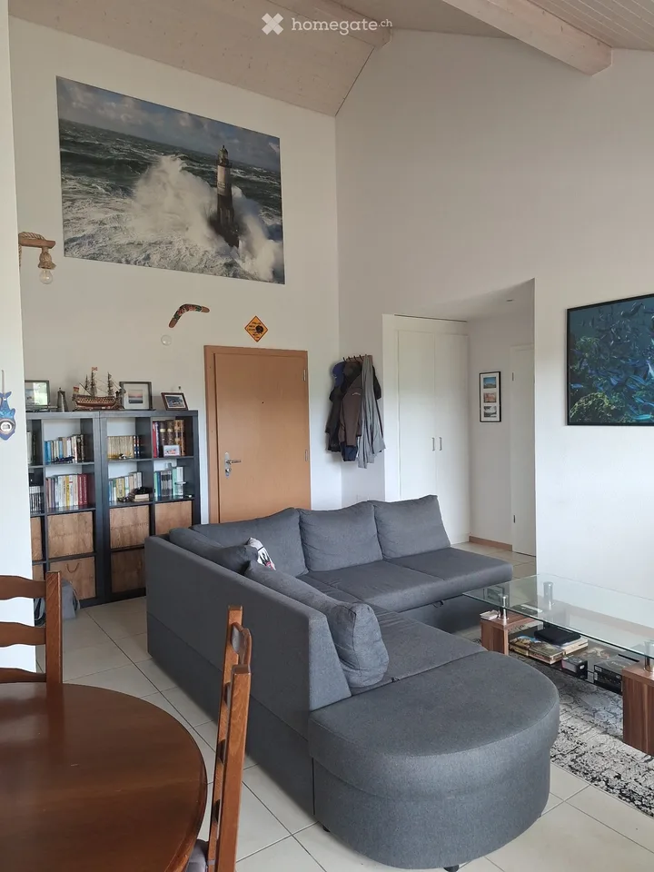 2-room apartment 1/2 for rent