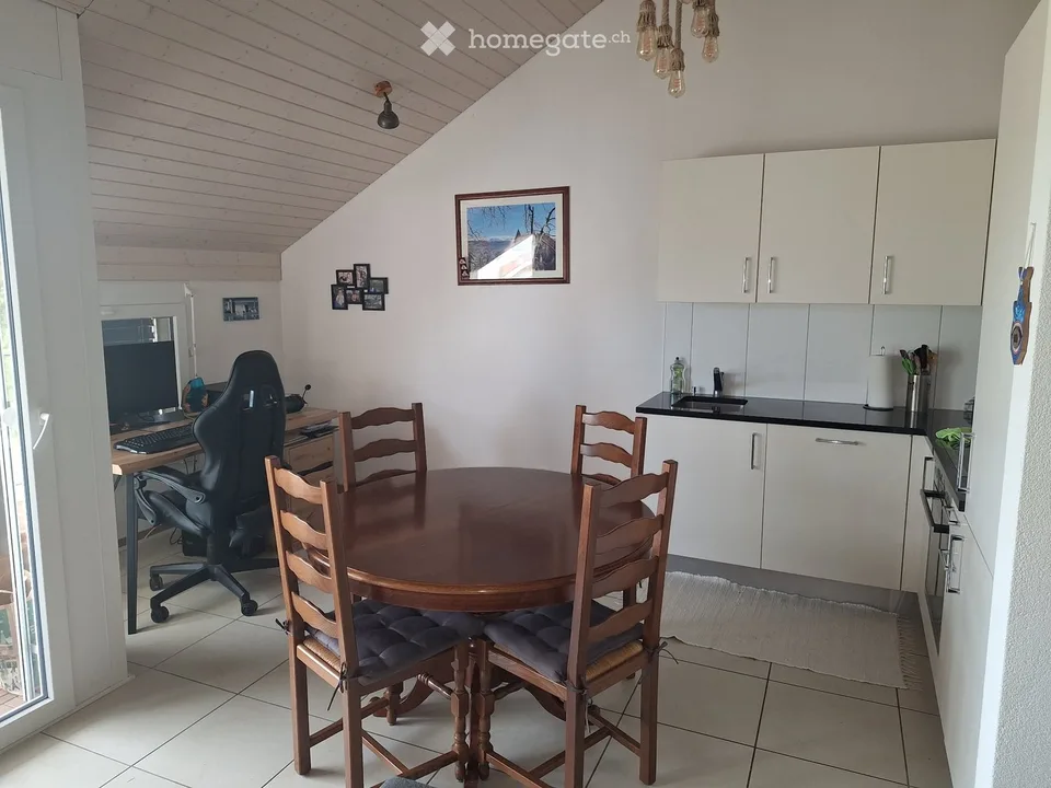 2-room apartment 1/2 for rent