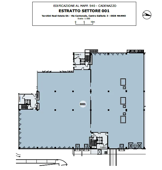CADENAZZO - Grand entrepôt/laboratoire de 3'260 m² à louer à Cadenazzo. (Ref. 001) – photo 23 sur 24
