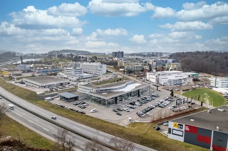 Moderne Büroräume in Granges-Paccot mit Parkplätze