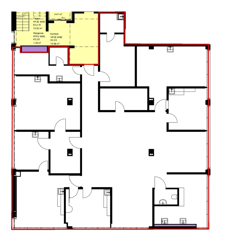 Büro-/ Praxisfläche im Rauracherzentrum Riehen zu vermieten