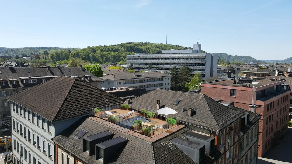 Über den Dächern von Winterthur  Urban, stilvoll, einzigartig