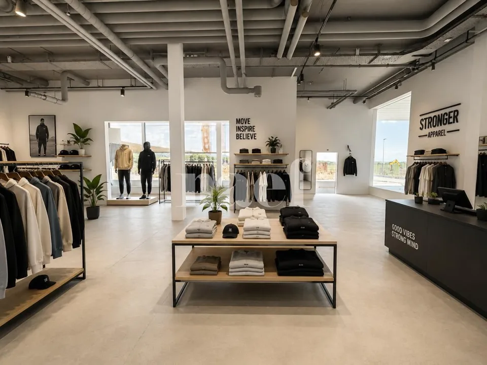 Eikenott - Lumineuse arcade d'env. 240 m2 au rez-de-chaussée