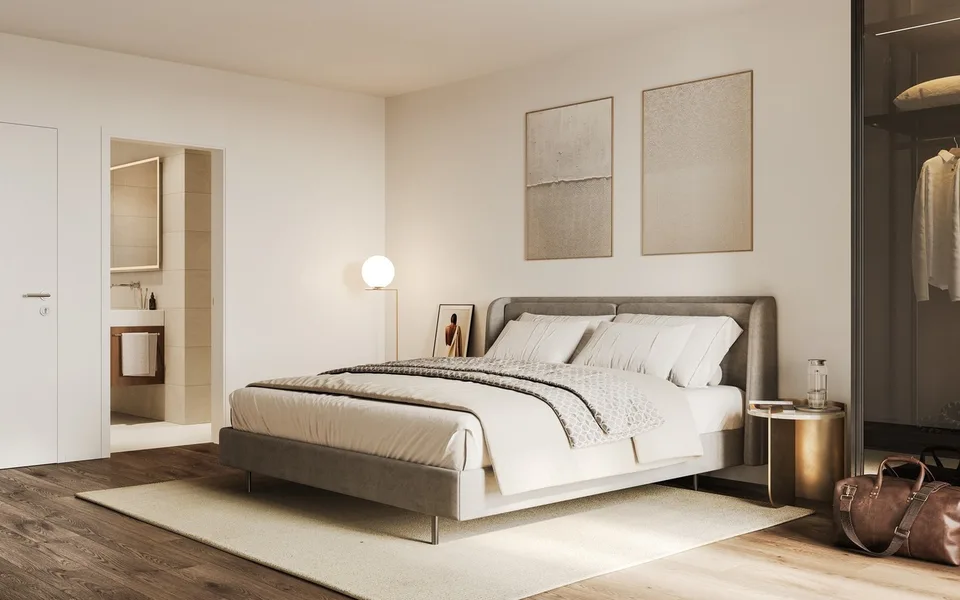 1. Vermietung - Neubauwohnung 4.5-Zimmer mit Balkon & Gartensitzplatz