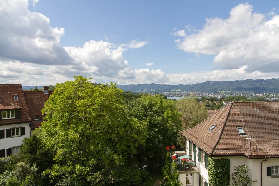 Wohnen mit Aus- und Seesicht im Kreis 7