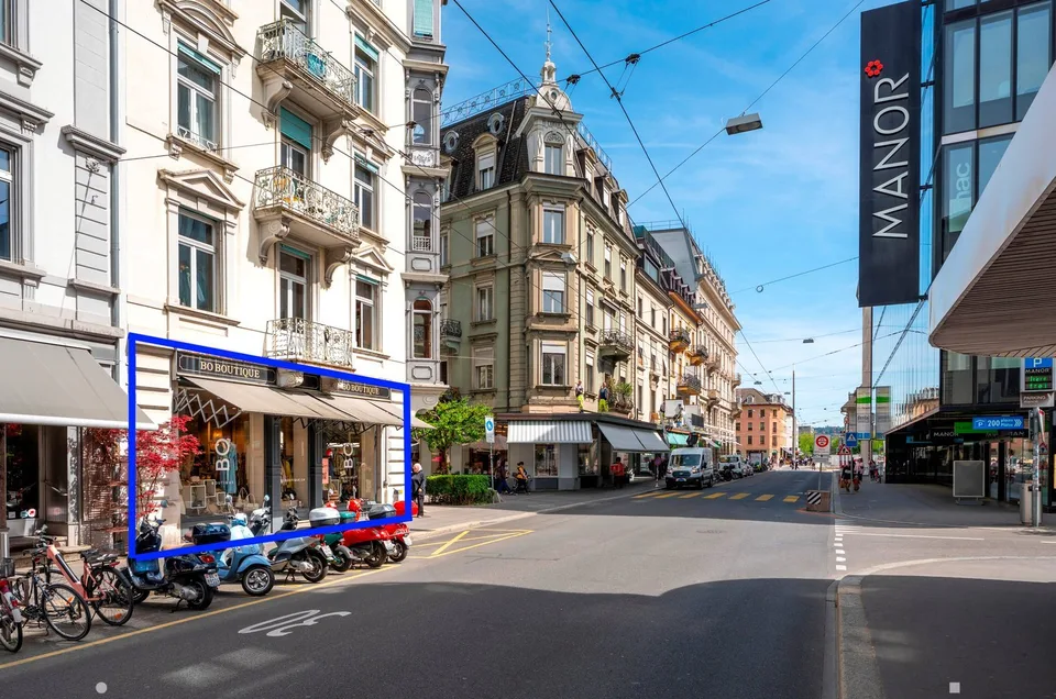 Attraktive Gewerbefläche an zentraler Lage in Biel – ideal für Verkauf, Showroom oder Dienstleistung