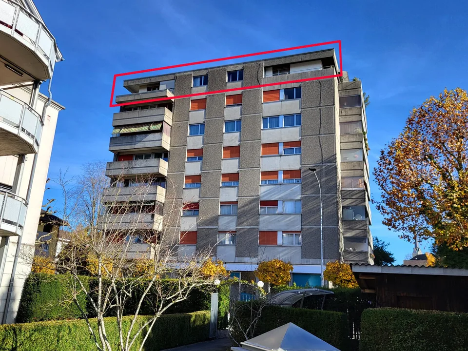 Grosszügige 5.5-Zimmer-Attikawohnung mit Weitblick und Privatsphäre
