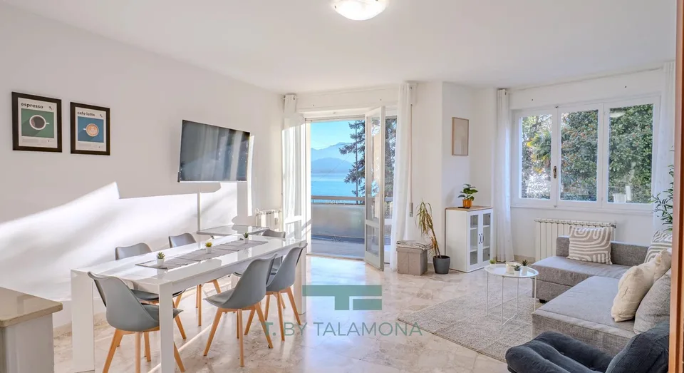 Maccagno ? Sehr helle Wohnung mit Seeblick