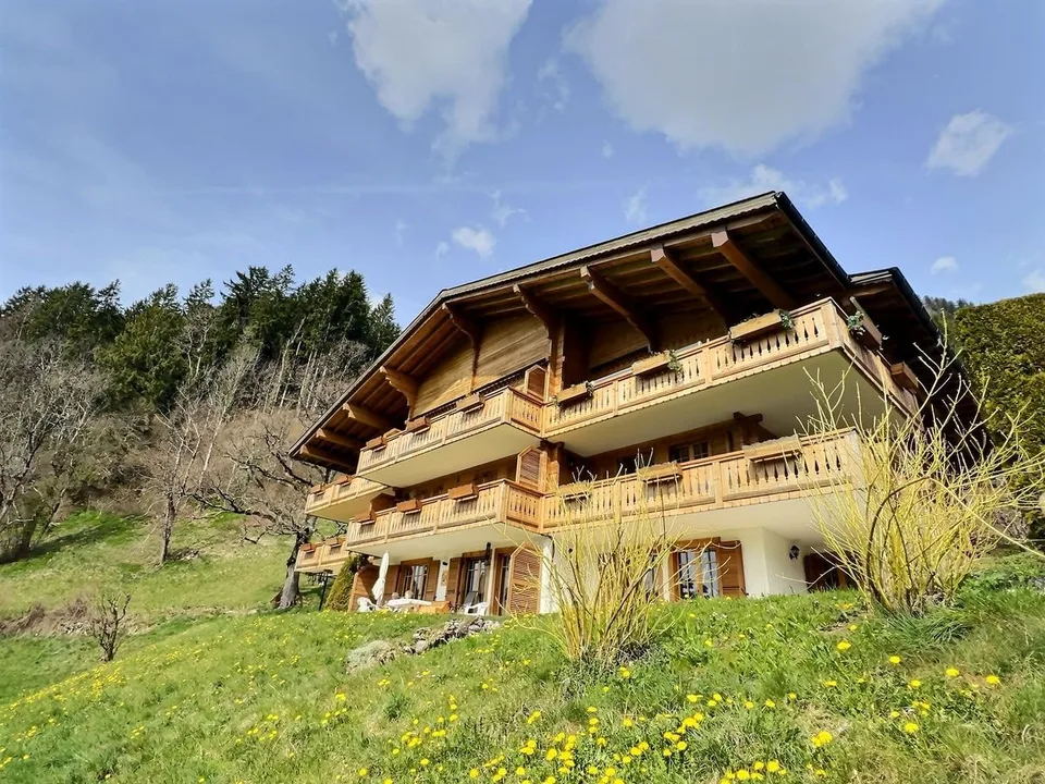 Magnifico duplex di 5 locali in vendita a Château-d'Oex