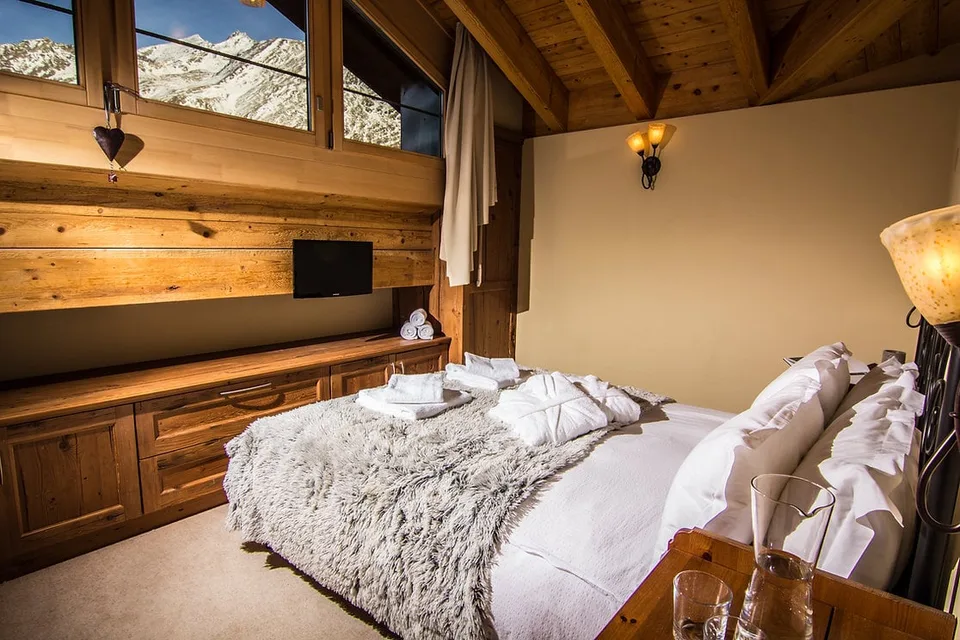 Appartement duplex de 7 pièces avec vue sur la montagne à Saas-Fee