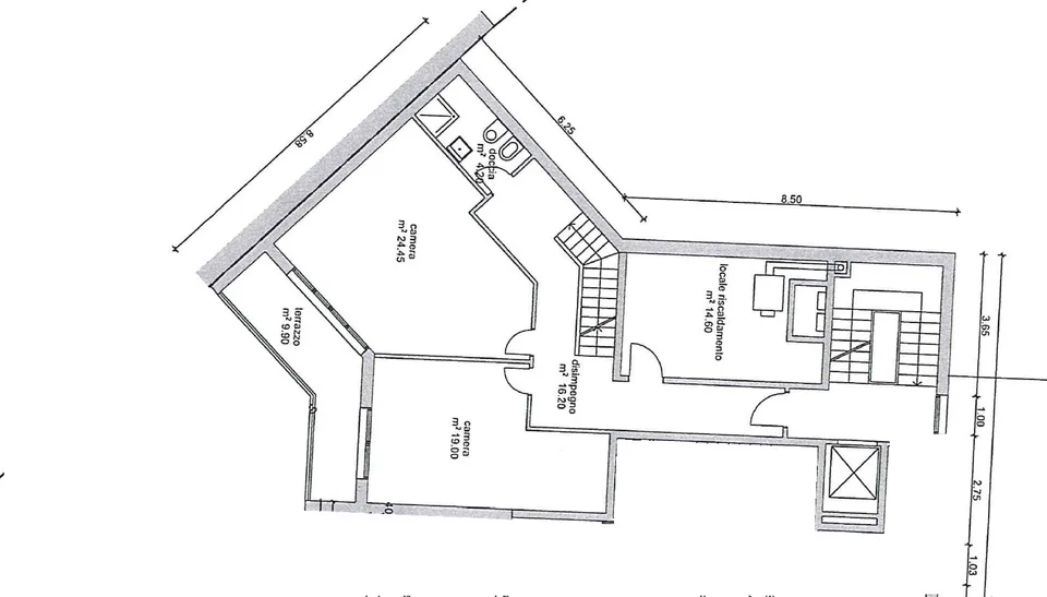 5.5 locali - 225 mq - in posizione dominante – foto 22 di 23