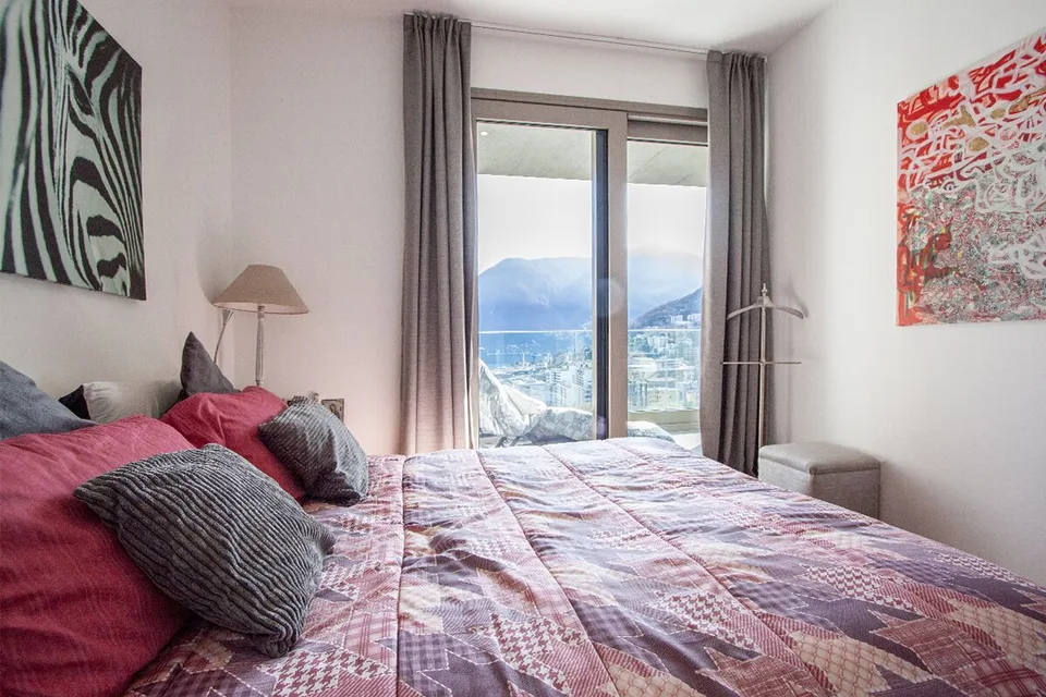 Lugano: moderne Wohnung mit Seeblick zu verkaufen, auch ideal als Z... – Foto 18 von 27