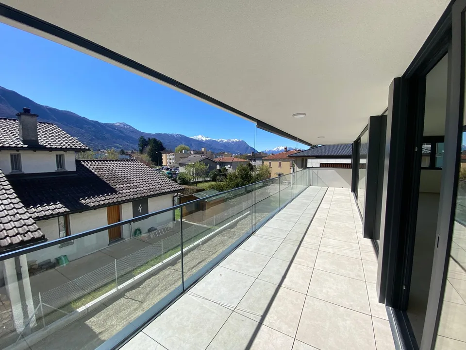 Appartamento moderno con terrazza a Giubiasco