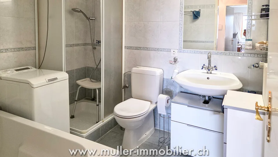 Schönes 3,5-Zimmer-Apartment in Orbe – Foto 9 von 12