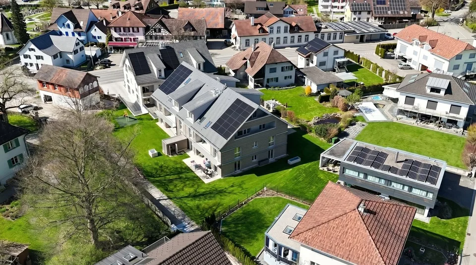 Costi ridotti, atmosfera salutare nelle stanze, più sostenibilità - Nuovo edificio con certificazione Minergie-P