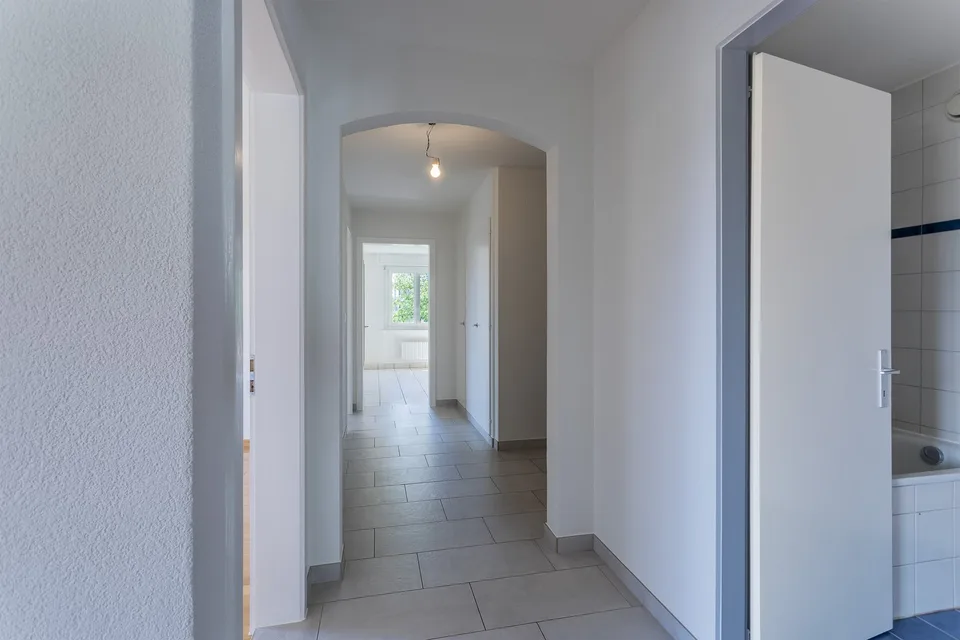 Wohnung mit 4,5 Zimmern und Blick auf die Préalpes in Villars-sur-Glâne