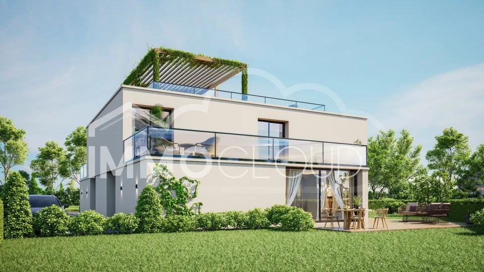 Villa avec rooftop panoramique - entre vignes, lac et Riviera