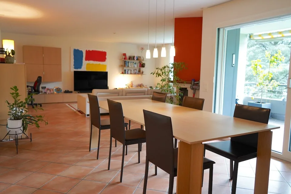 Appartement 4,5 pièces immergé dans le verdure