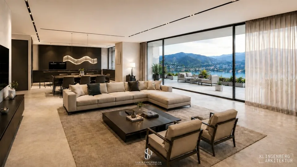 Licence approuvée pour une fantastique villa avec vue sur le lac