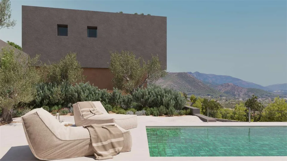 Bellissima villa con vista sui vigneti