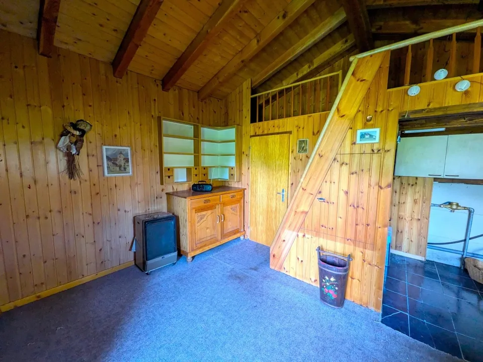 Casaletto autentico in una radura boschiva - natura pura