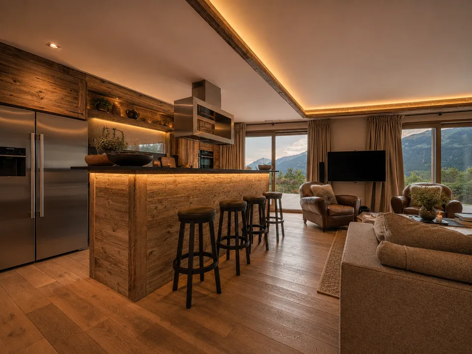 Außergewöhnliche Wohnung in Crans-Montana