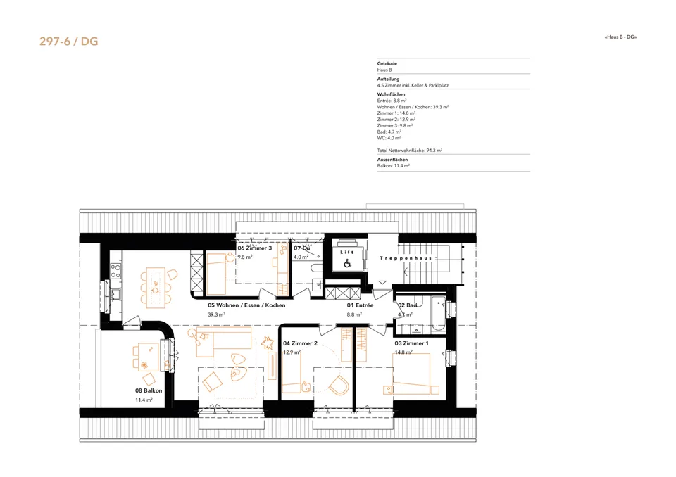 Charmante Neubauwohnung in Mühlethurnen
