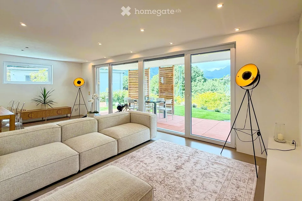 5.5-Zimmer-Einfamilienhaus (Minergie-P) mit Pool und Sauna – Bellinzona (Giubiasco)