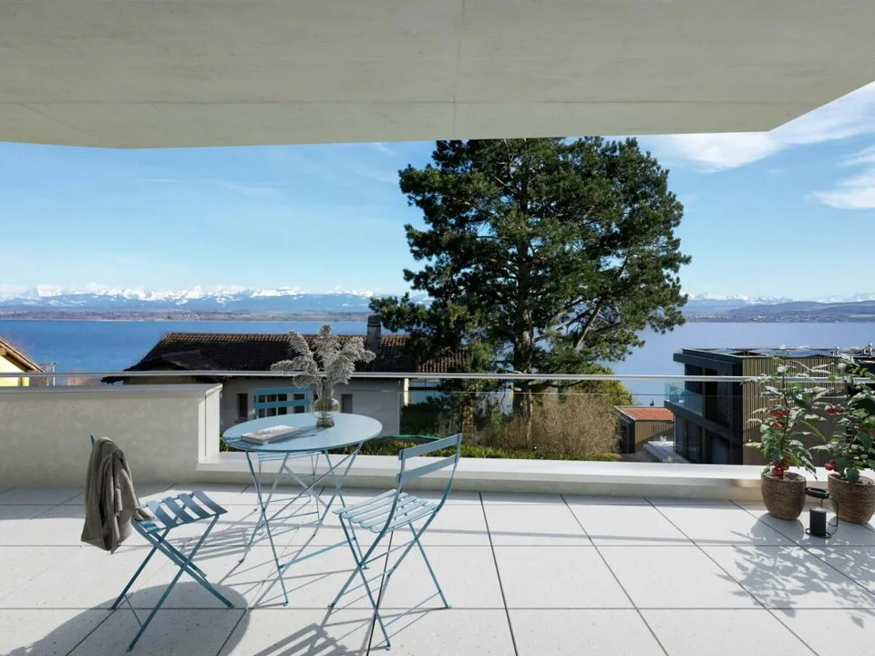 Duplex de 5.5 pièces avec terrasse en attique - Bevaix | Promotion les Capites