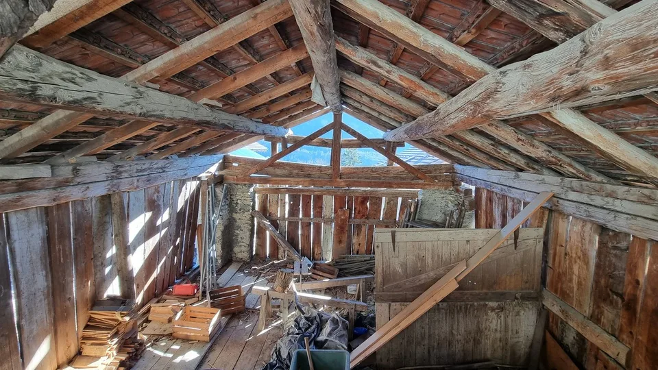 Grange à rénover - 310 m3 - Luc (Ayent) - EXCLUSIVITE - réf. 10243552