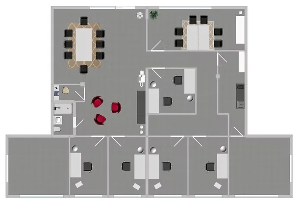 Moderne 110m2 Büroräume in Baar - Erstklassige Geschäftslage – Foto 12 von 12