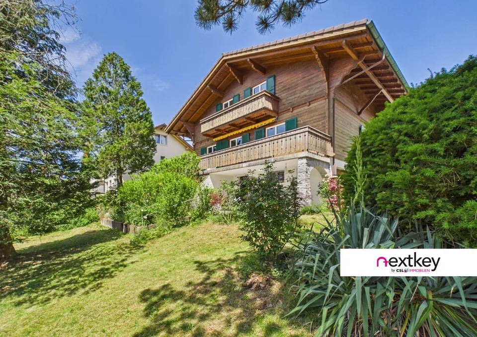 Ihr Chalet mit Traumgarten und atemberaubendem Bergpanorama