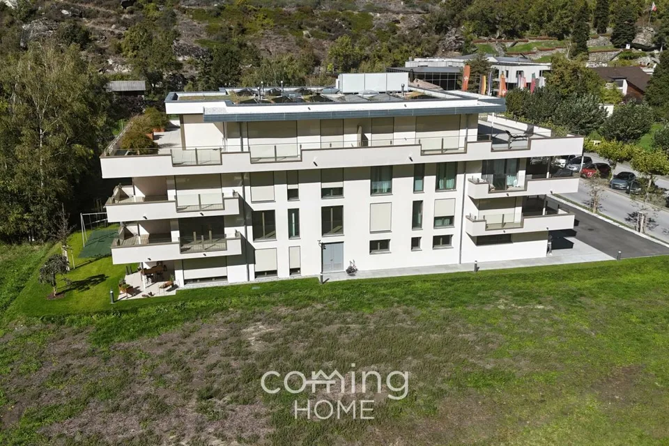 Sonnige 3.5-Zimmer-Wohnung in Brigerbad - modern ausgestattet und direkt am Thermalbad